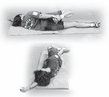 5.- Estiramiento de los cuadriceps