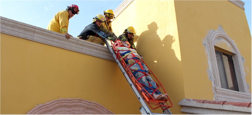 Rescate de trabajador electrucutado - Foto 3