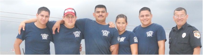 Elementos de la Segunda Compaa de Bomberos Cajeme adscritos a la Estacin Central