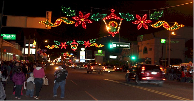 Desfile Navideño 2013 - decoración Avda Miguel Alemán