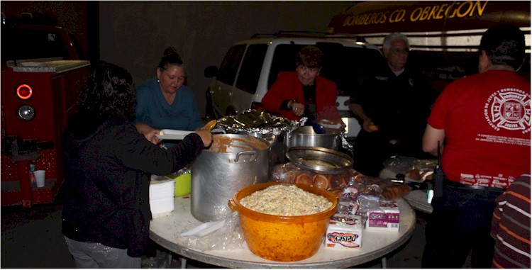 Posada Navidad 2013: la cena esta lista !!!