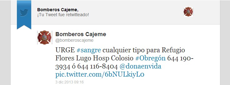 Urge sangre para Refugio Flores Lugo, Hospital Colosio de Ciudad Obregón, llamar a los telefonos 6441903934 ó 6441168404. Muchas gracias