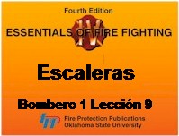 Manual IFSTA Escaleras Bombero 1 leccion 9